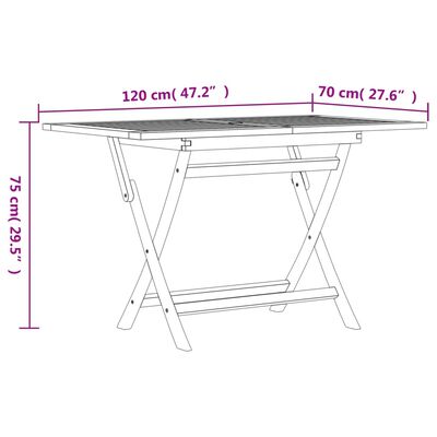 vidaXL Conjunto de jantar para jardim 7 pcs madeira de teca maciça