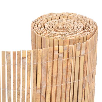 vidaXL Cerca de bambu 1000x30 cm