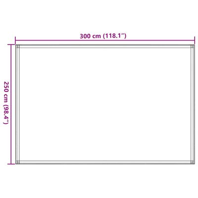 vidaXL Tapete de campismo para tenda 250x300 cm PEAD verde-claro