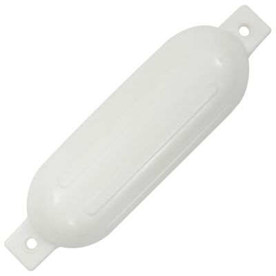 vidaXL Para-choques para barco 4 pcs 51x14 cm PVC branco