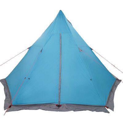 vidaXL Tenda familiar tipi para 6 pessoas impermeável azul