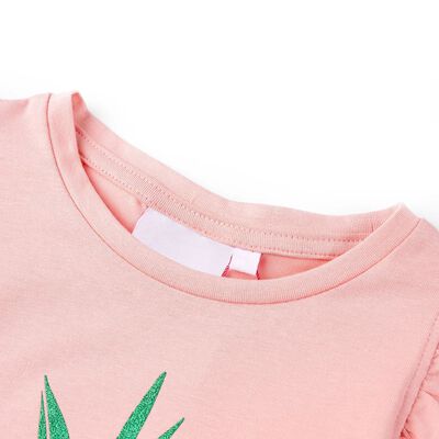 T-shirt de criança rosa 92