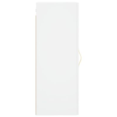 vidaXL Armário de parede 34,5x34x90 cm branco