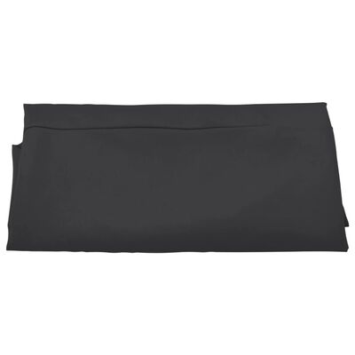 vidaXL Tecido de substituição p/ guarda-sol exterior 300 cm preto