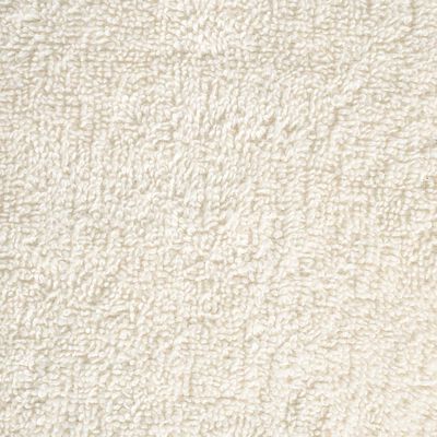 vidaXL Toalhas de bidé premium SOLUND 10 pcs 30x50 cm 600 gsm creme