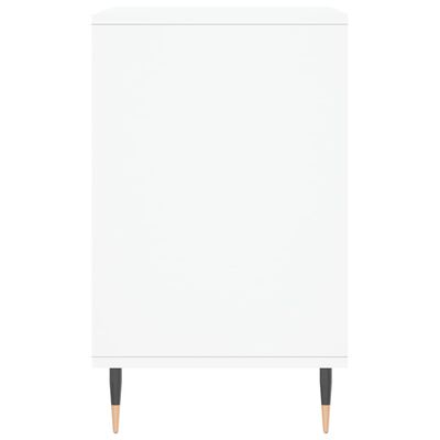 vidaXL Sapateira 102x36x60 cm derivados de madeira branco brilhante