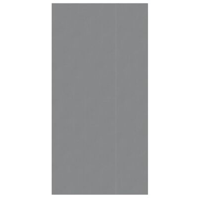 vidaXL Pano para chão de piscinas 640x321 cm poliéster geotêxtil cinza