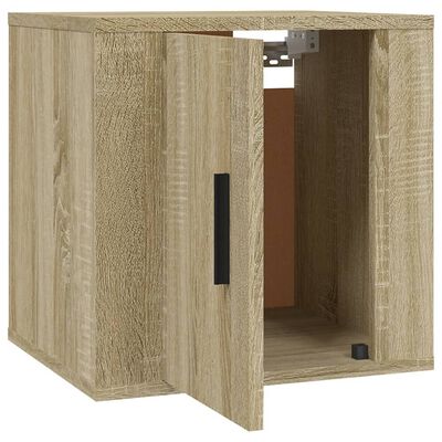 vidaXL Móveis de TV de parede 2 pcs 40x34,5x40 cm carvalho sonoma