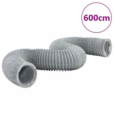 vidaXL Conduta de exaustão PVC 6 m Ø10 cm