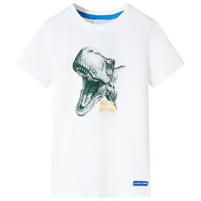 T-shirt infantil cor cru 128