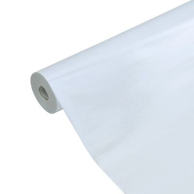 vidaXL Película janela estática 90x1000 cm PVC branco transpar. fosco