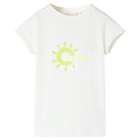 T-shirt infantil cor cru 92