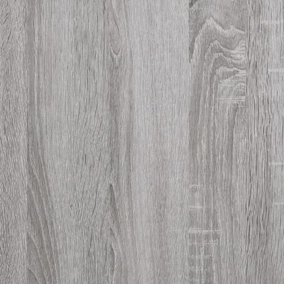 vidaXL Sapateira 30x35x105 cm derivados de madeira cinzento sonoma