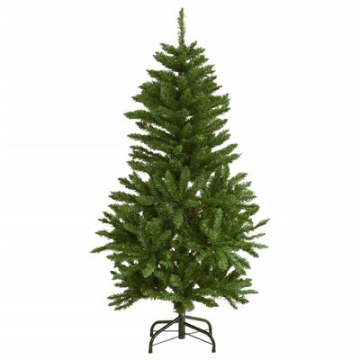 vidaXL Árvore Natal artificial articulada c/ 150 luzes LED+bolas 150cm