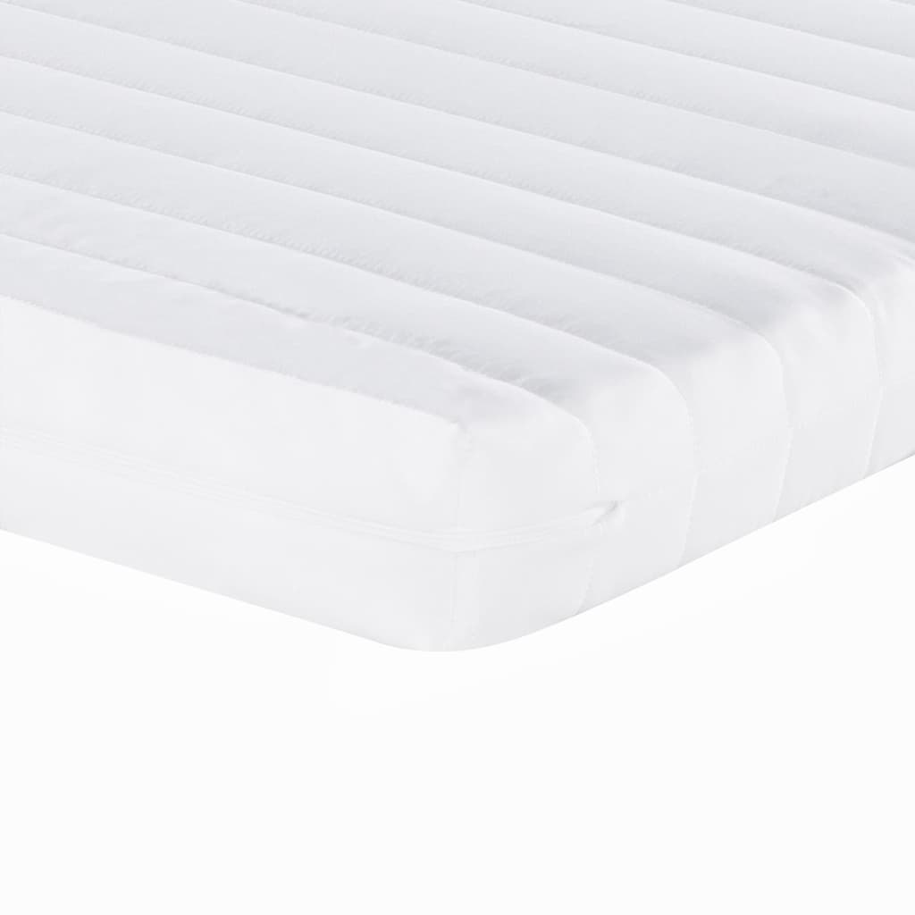 vidaXL Sofá-cama com gavetão e gavetas 80x200 cm tecido cor creme