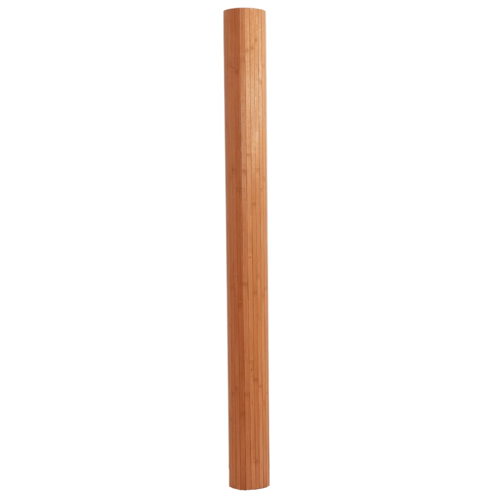 vidaXL Tapete retangular 80x200 cm bambu castanho