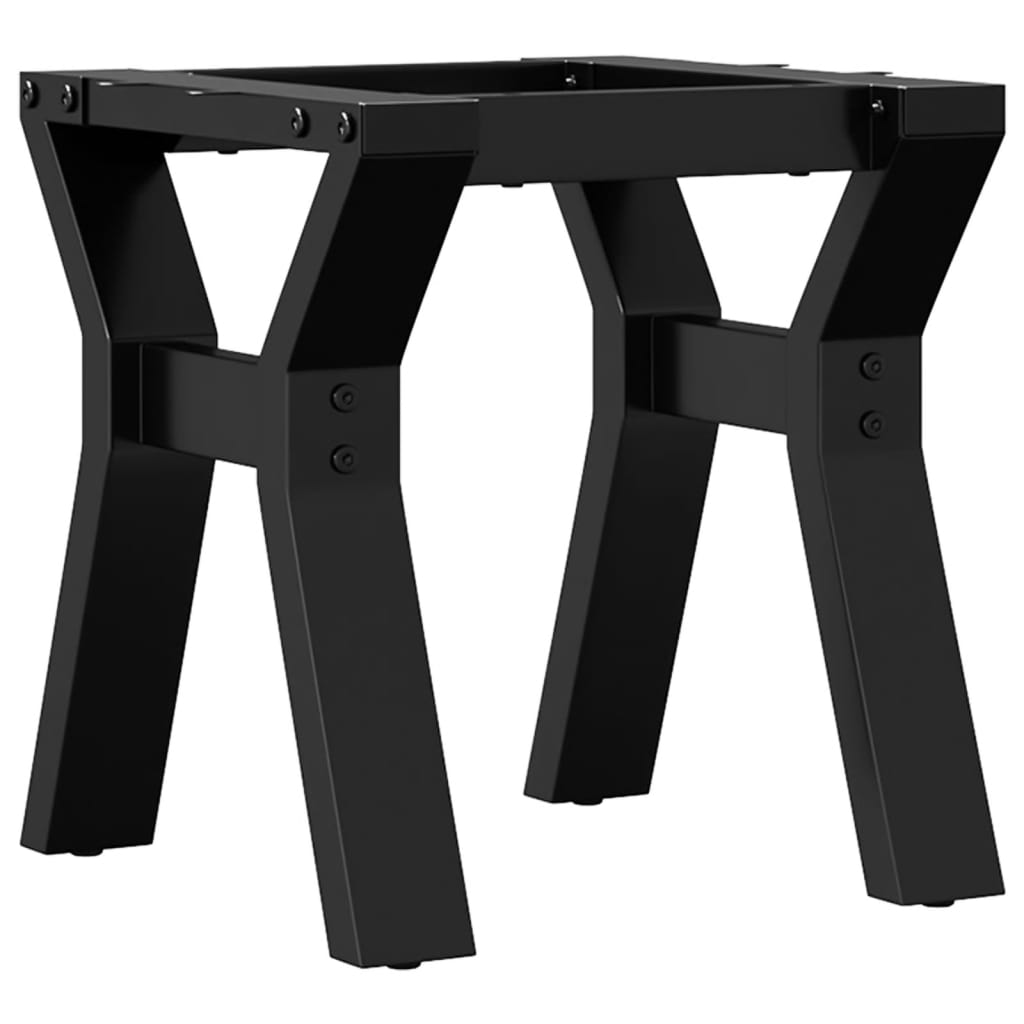 vidaXL Pernas para mesa de centro 2 pcs estrutura em Y ferro fundido