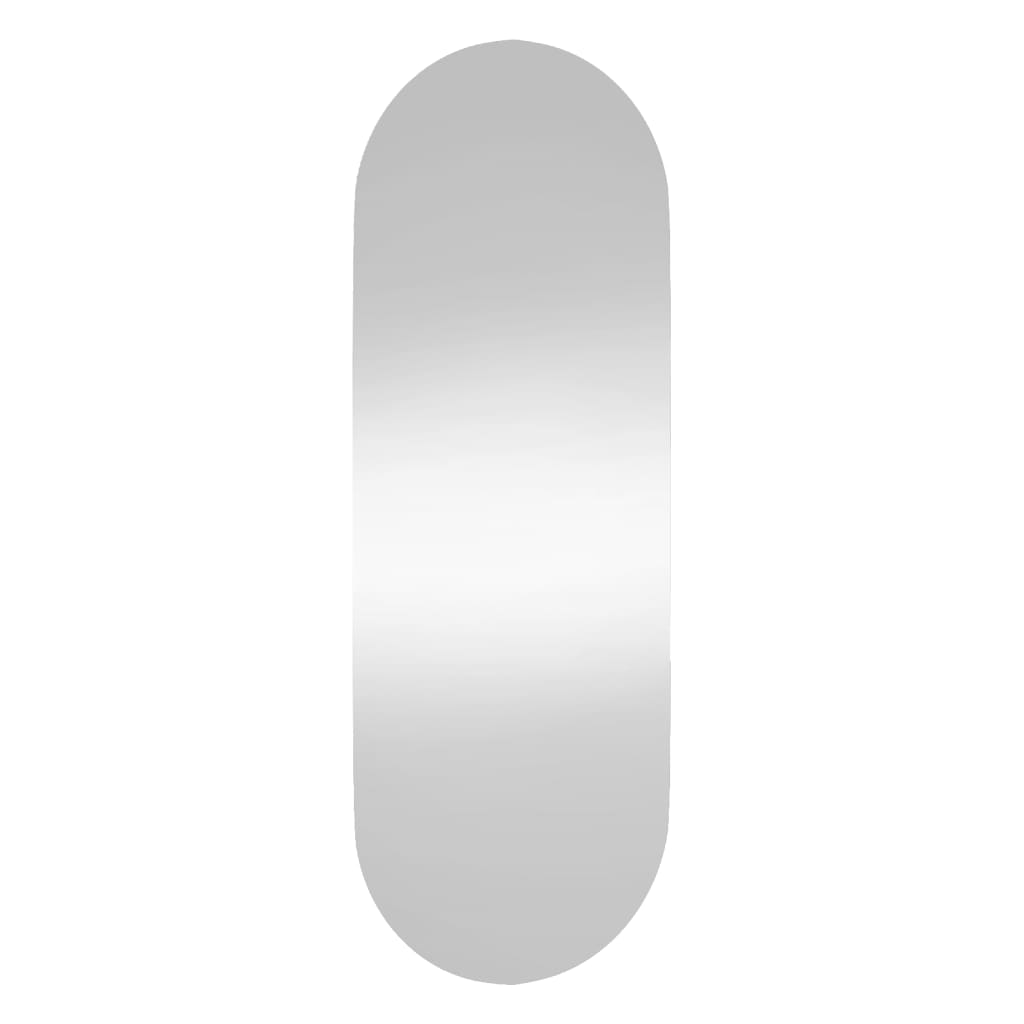 vidaXL Espelho de parede oval 15x40 cm vidro