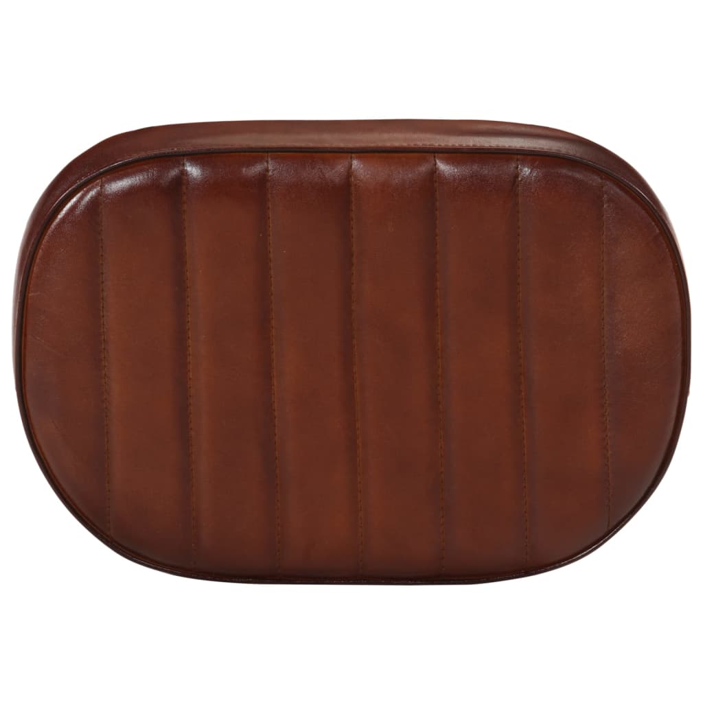 vidaXL Bancos de bar 2 pcs 41x29x62 cm castanho-escuro