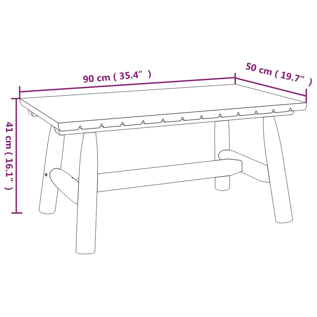 vidaXL 5 pcs conjunto lounge de jardim madeira de abeto maciça