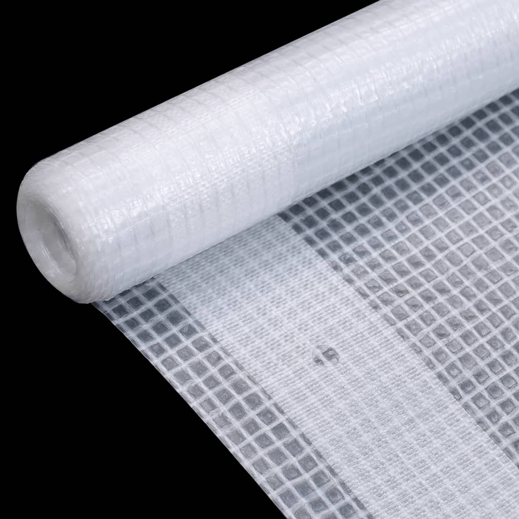 vidaXL Lonas em tecido imitação de gaze 2 pcs 260 g/m² 3x2 m branco