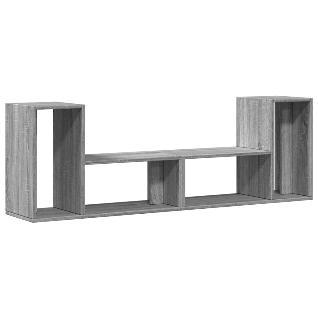 vidaXL Móveis de TV 2 pcs 75x30x50 cm derivados madeira cinza sonoma