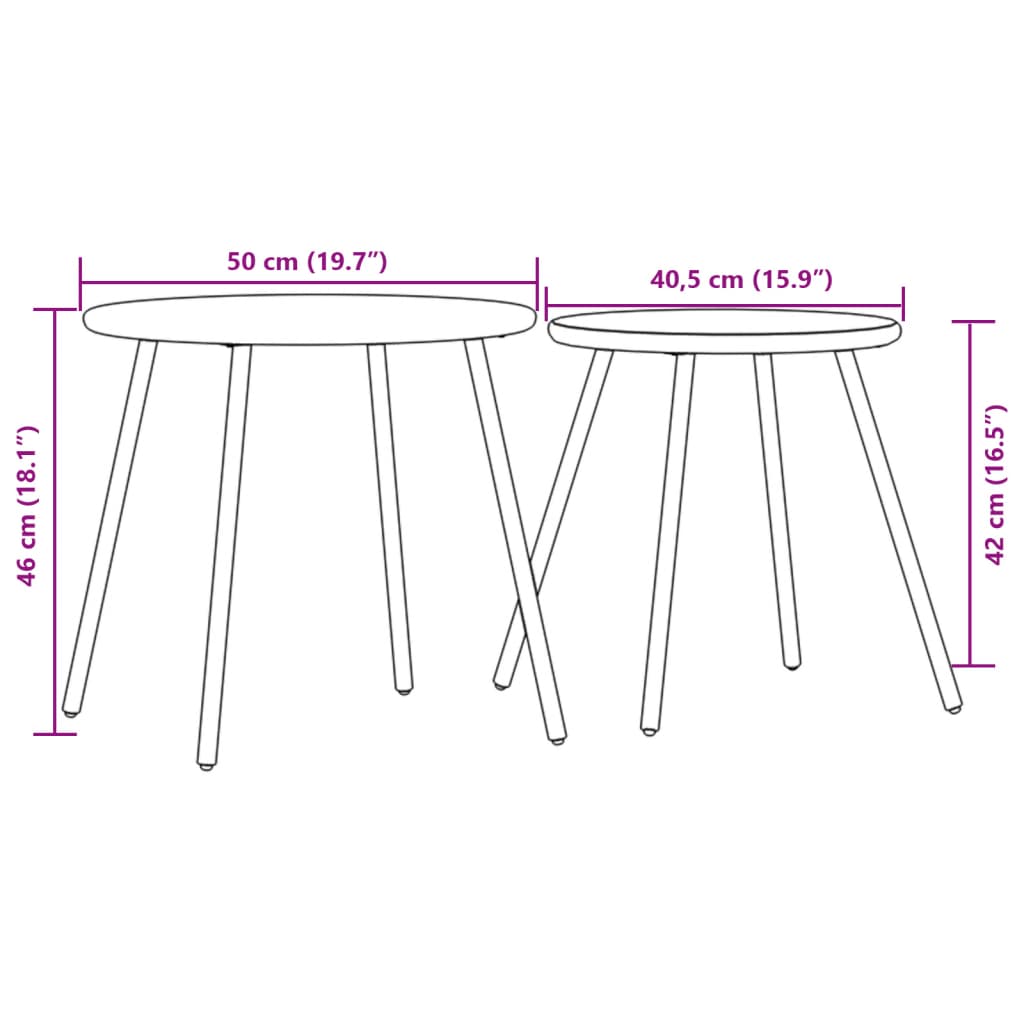 vidaXL Conjunto de sofás de jardim c/ almofadões aço/textilene preto