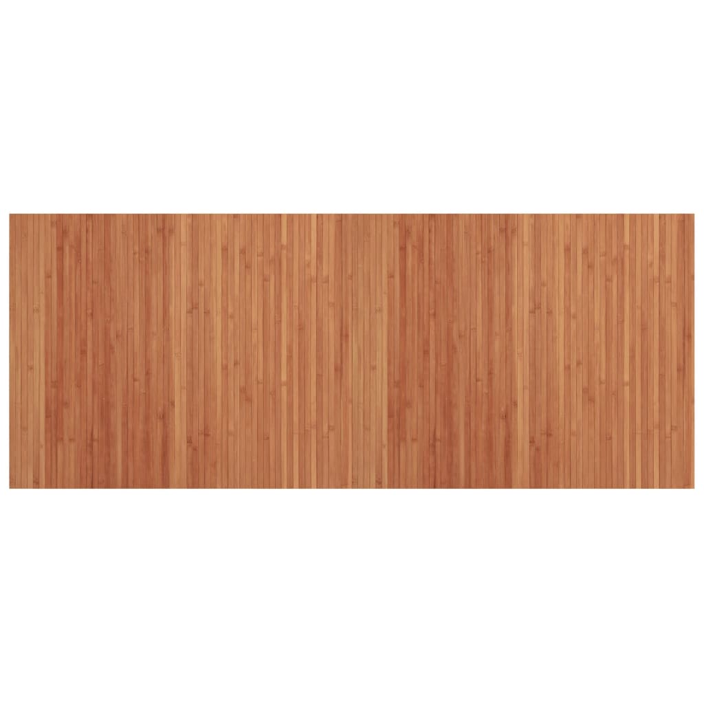 vidaXL Tapete retangular 80x200 cm bambu castanho