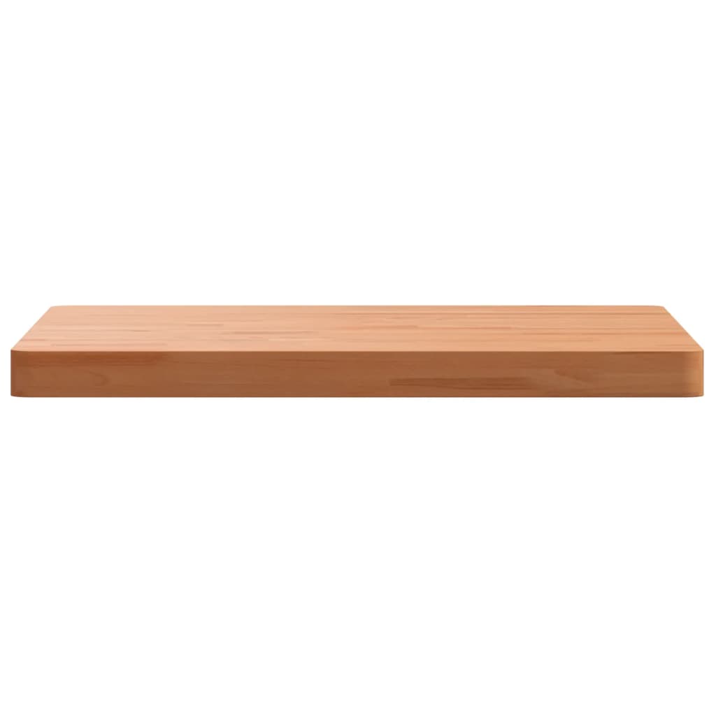 vidaXL Tampo de mesa quadrado 60x60x4 cm madeira de faia maciça