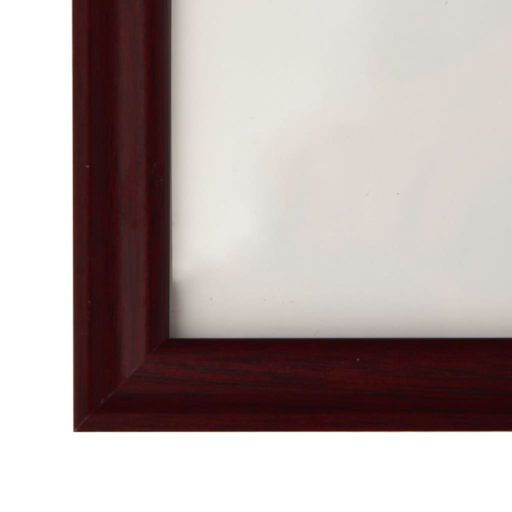 vidaXL Molduras para parede ou mesa 3 pcs 59,4x84 cm vermelho-escuro
