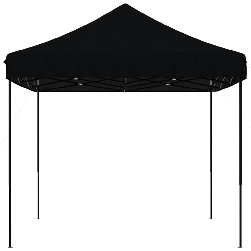 vidaXL Tenda para festas pop-up dobrável 410x279x315 cm preto