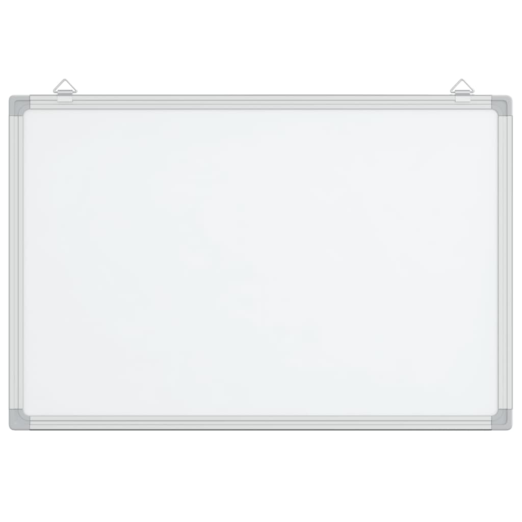 vidaXL Quadro branco magnético 40x30x1,7 cm alumínio