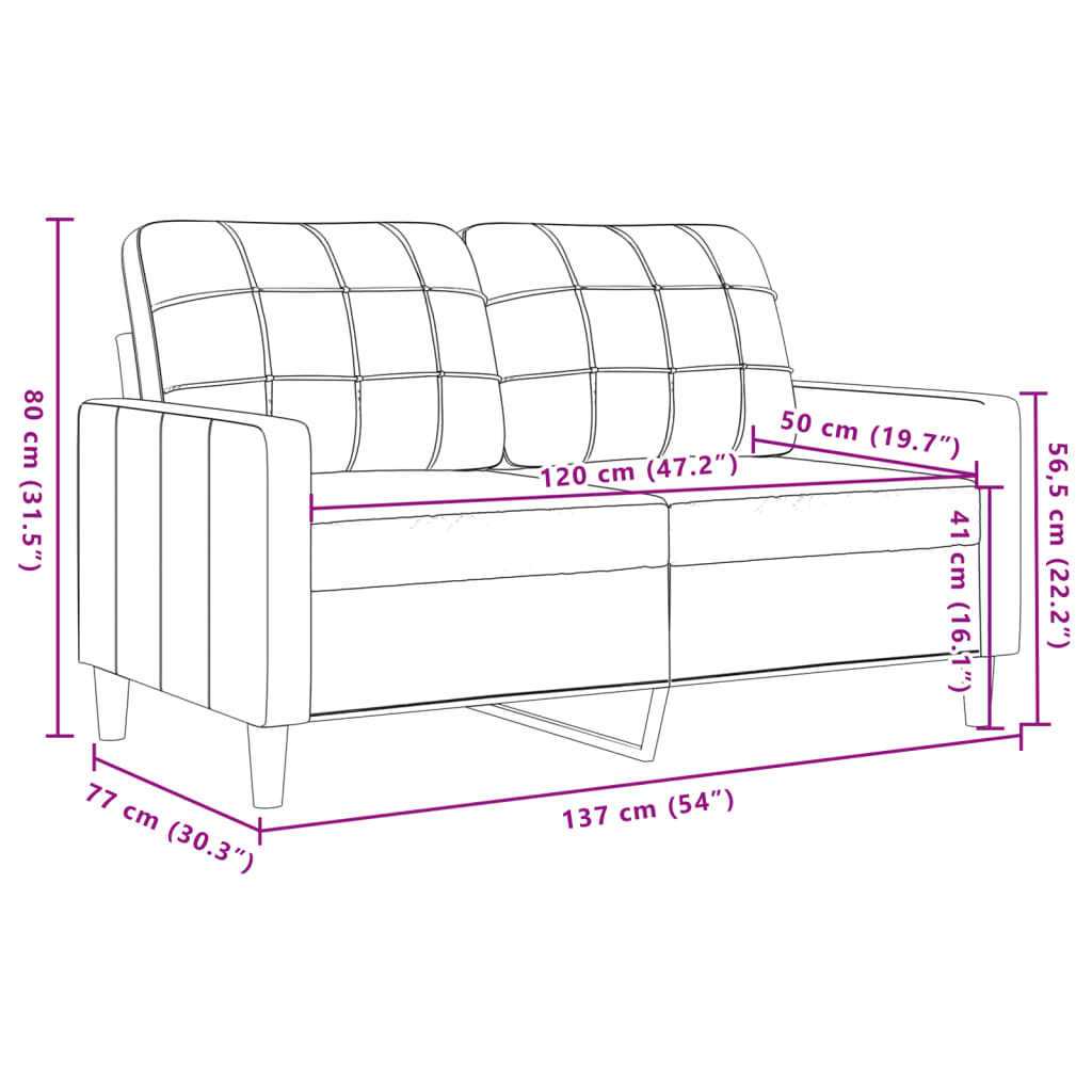 vidaXL 2 pcs conjunto de sofás com almofadões e rolos veludo preto