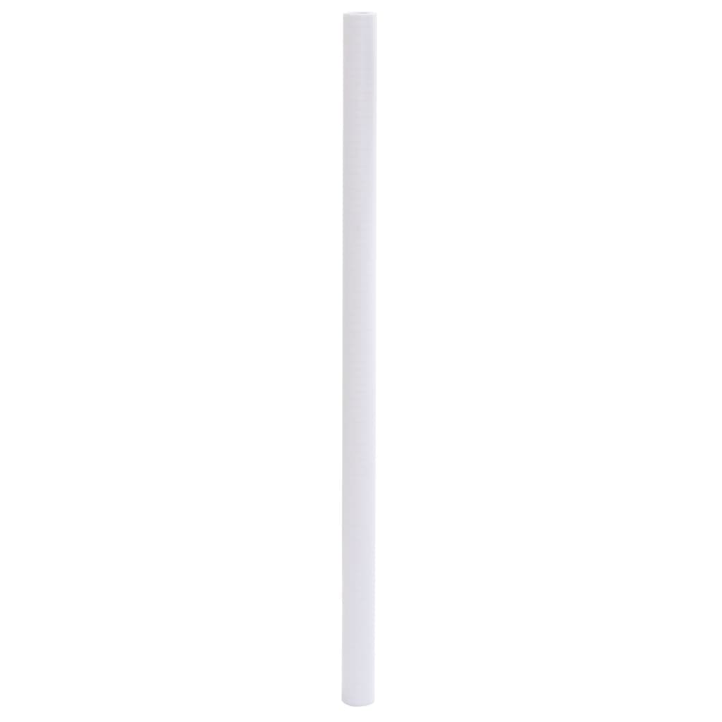 vidaXL Película para janela fosca 90x1000 cm PVC branco