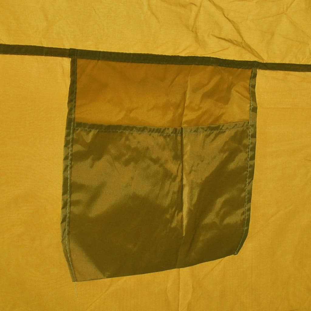 vidaXL Tenda de WC para duche ou mudança de roupa amarelo