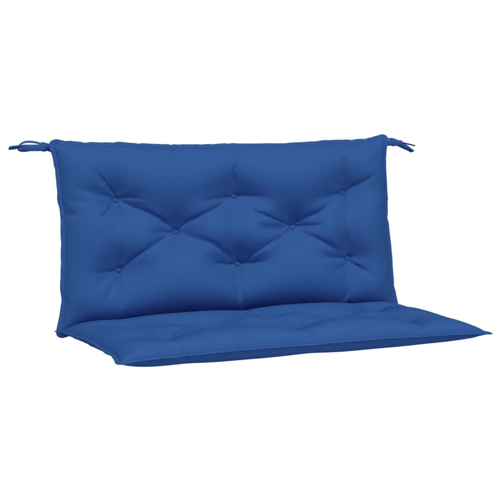 vidaXL Almofadões p/ banco jardim 2 pcs 100x50x7 cm oxford azul royal