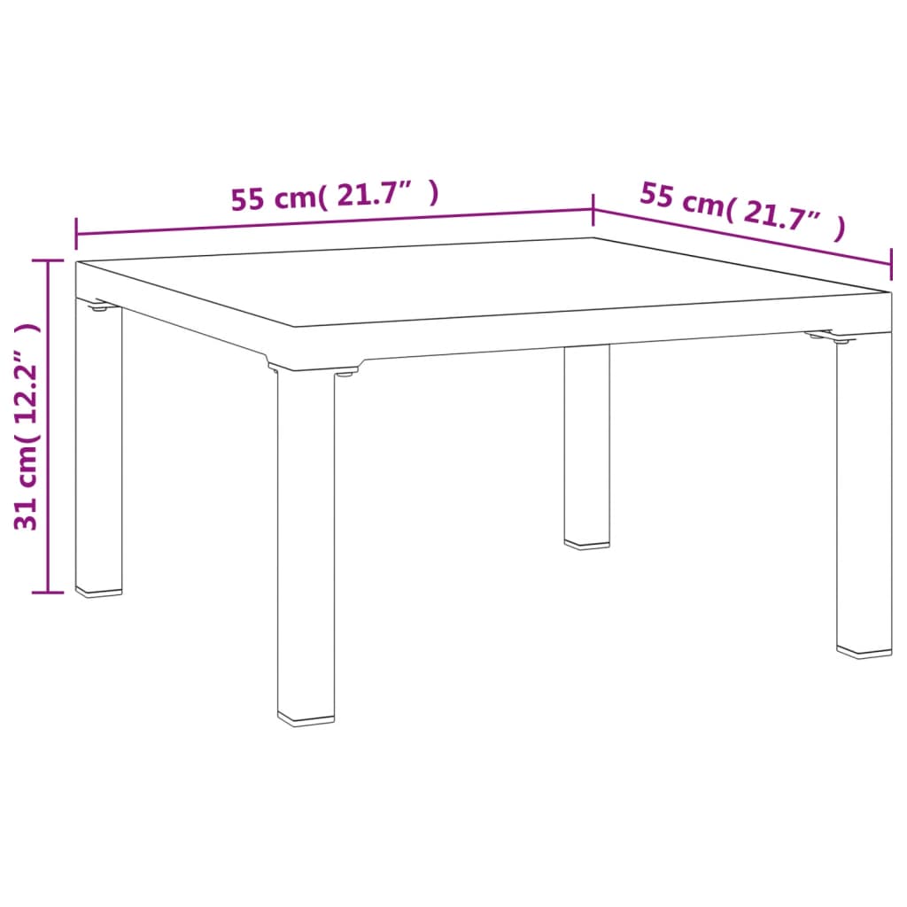 vidaXL 5 pcs conjunto lounge de jardim vime PE preto/cinzento