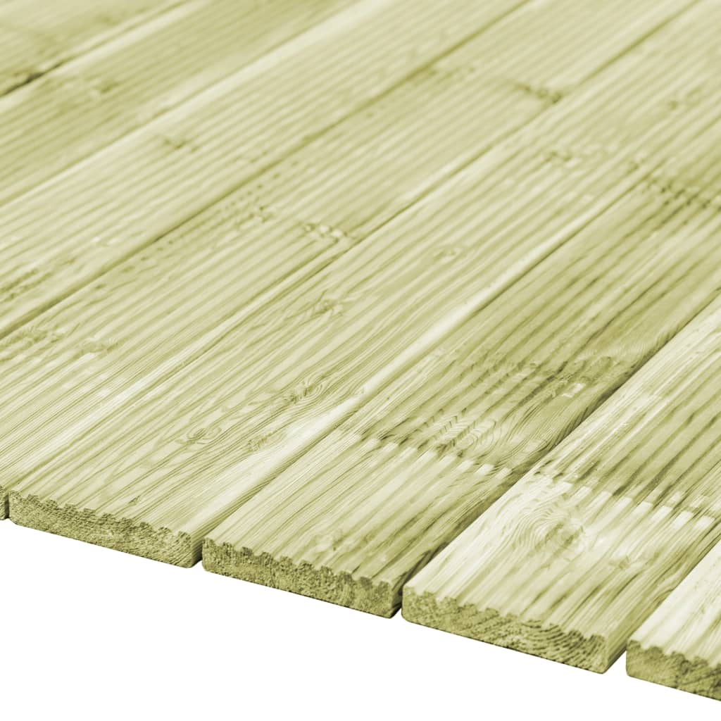 vidaXL Tábuas de terraço 40 pcs 5,8 m² 1m pinho maciço impregnado