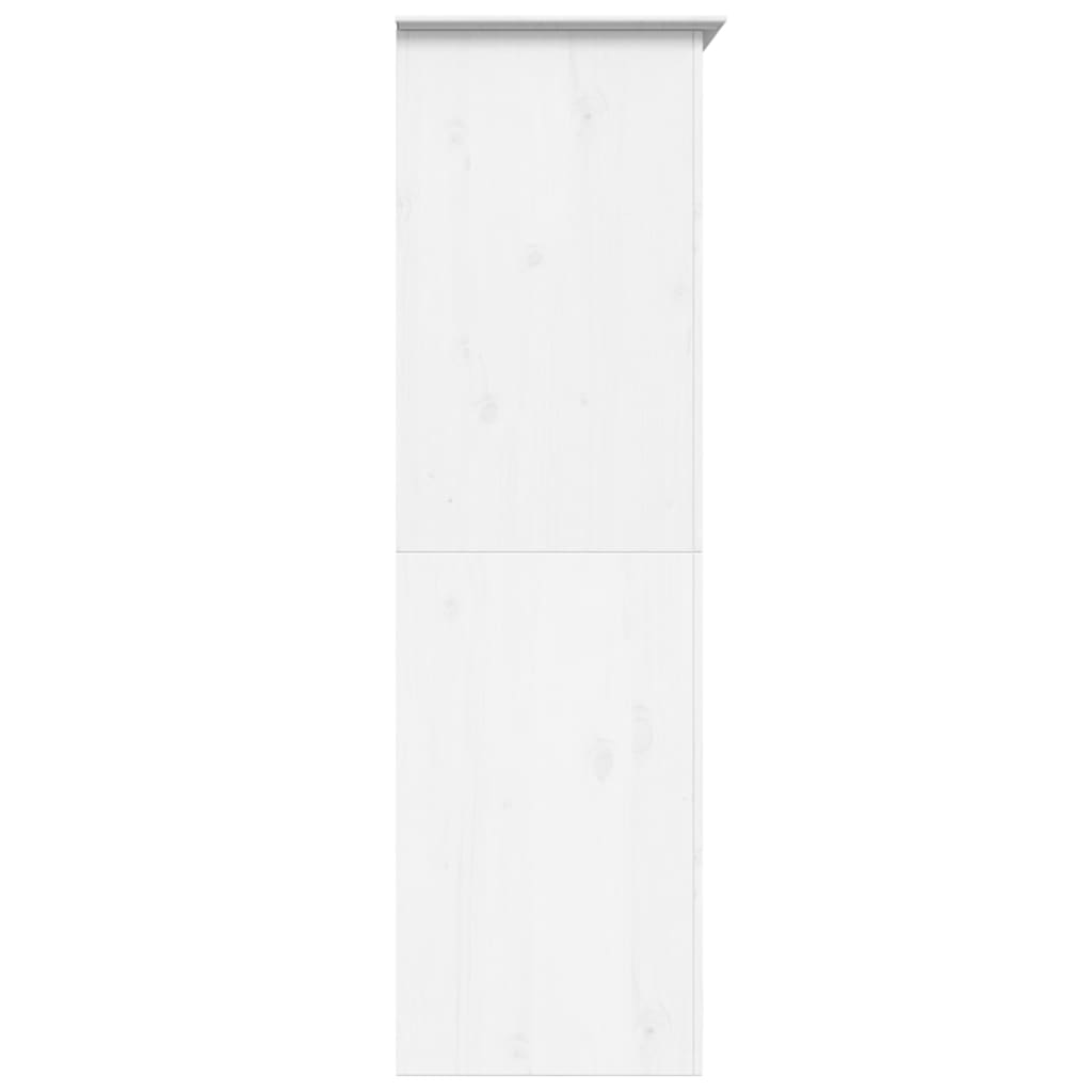 vidaXL Roupeiro BODO 99x53,5x173 cm madeira de pinho maciça branco