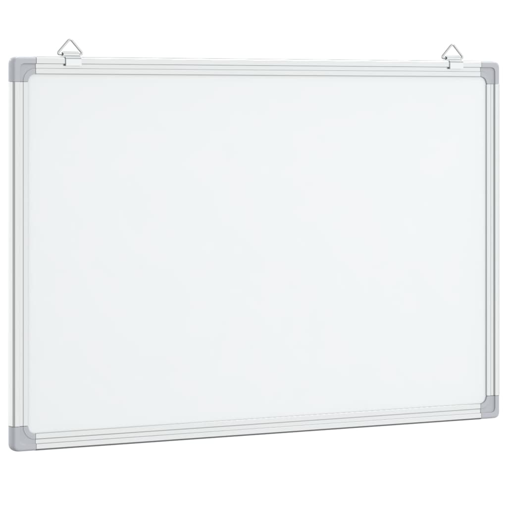 vidaXL Quadro branco magnético 40x30x1,7 cm alumínio