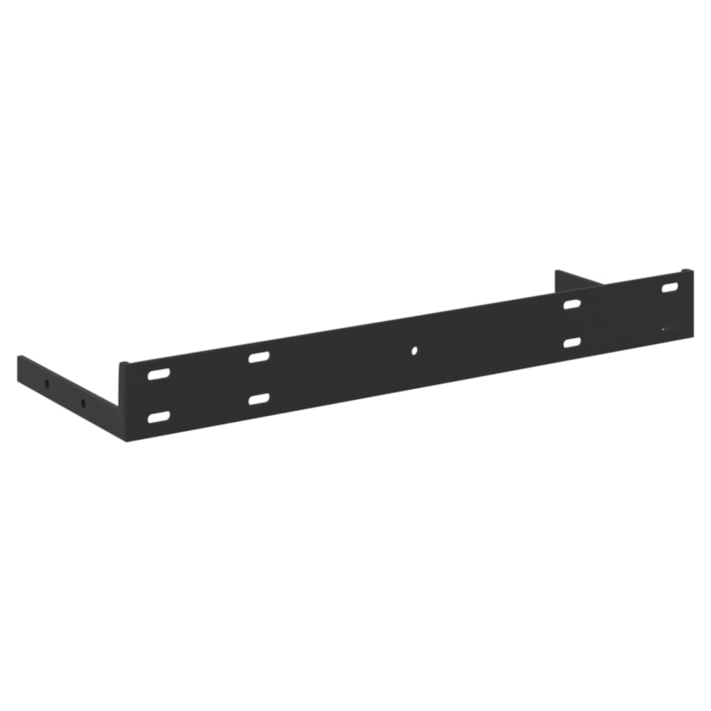 vidaXL Prateleira de parede suspensa 40x23x3,8 cm MDF cinzento-cimento