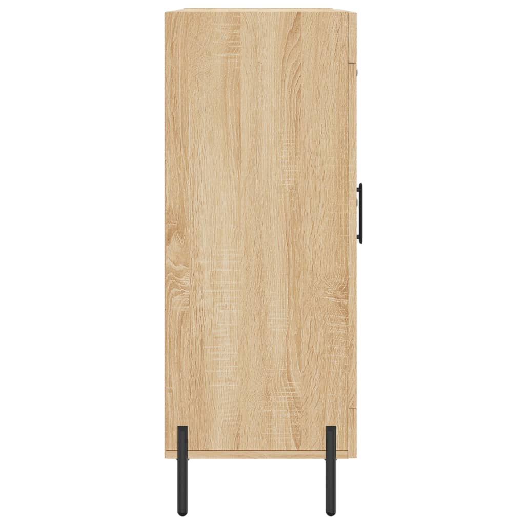 vidaXL Aparador 69,5x34x90 cm derivados de madeira carvalho sonoma