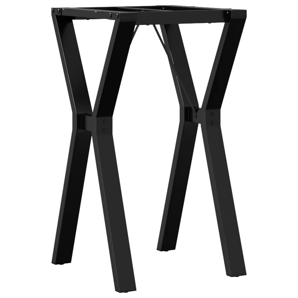 vidaXL Pernas para mesa de jantar estrutura em Y ferro fundido