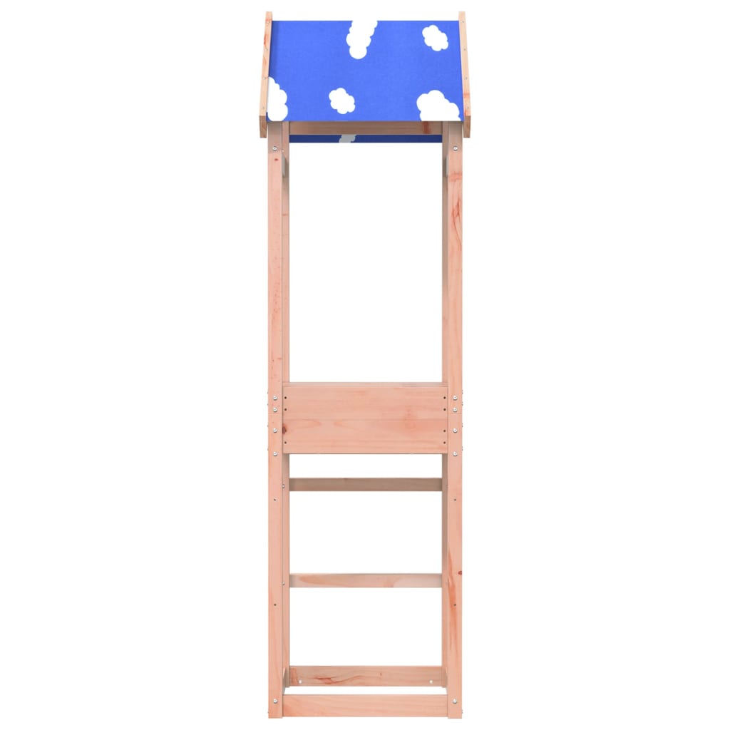 vidaXL Torre de brincar 52,5x46,5x195 cm abeto-de-douglas maciço