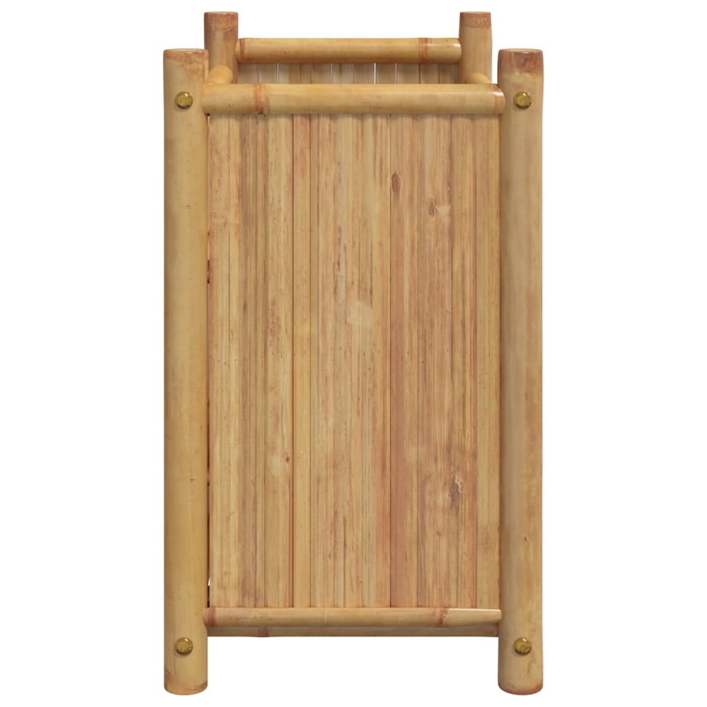 vidaXL Vaso/floreira de jardim 50x30x50 cm bambu