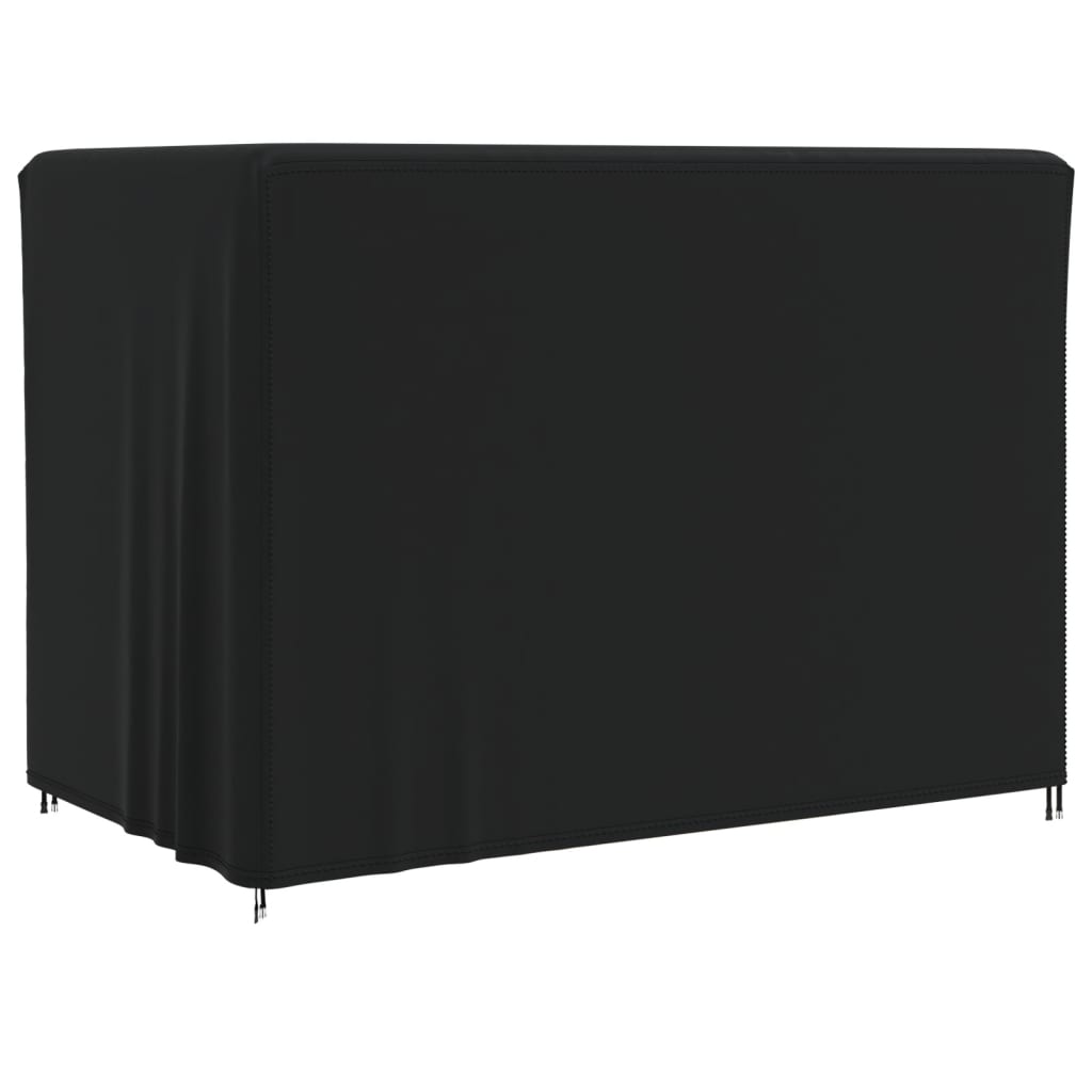 vidaXL Capa para baloiço de jardim 220x150x150 cm oxford 420D preto