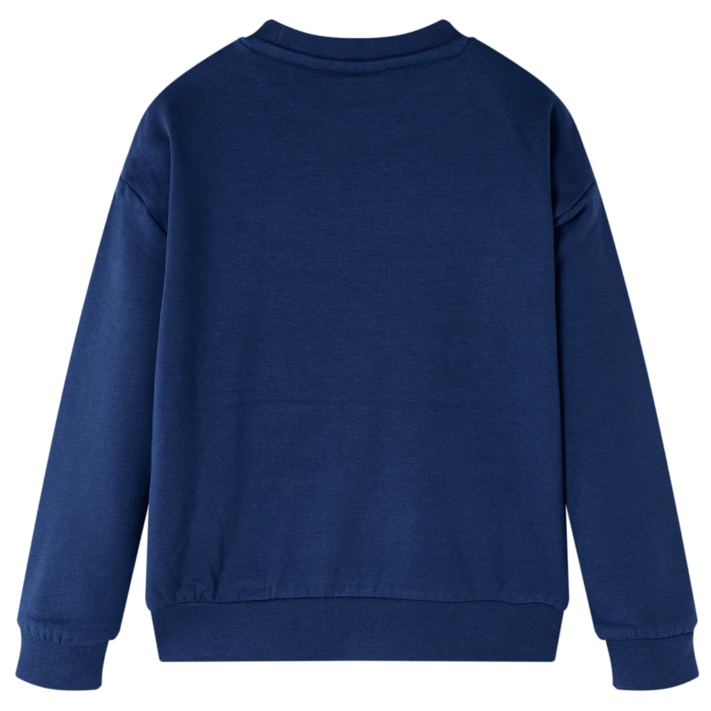 Sweatshirt para criança azul-marinho 116