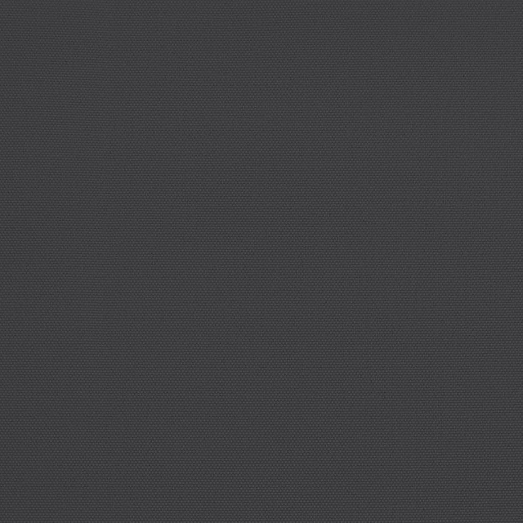 vidaXL Guarda-sol com cabeça dupla 449x245 cm preto