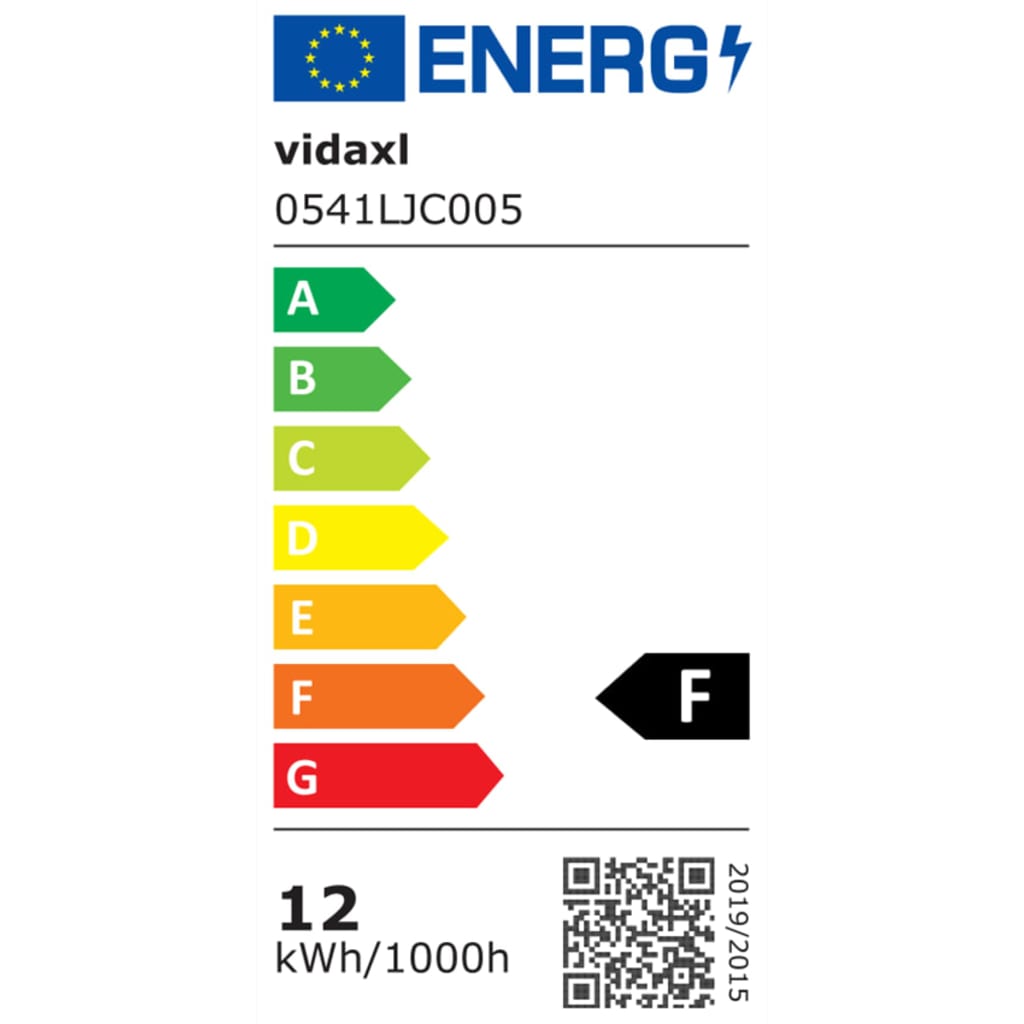 vidaXL Espelho de parede LED c/ sensor tátil e relógio p/ WC 80x60 cm