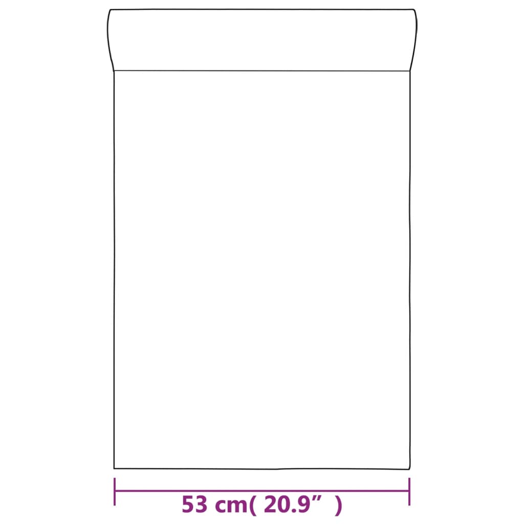 vidaXL Papel de parede 3D com padrão de grão de madeira castanho